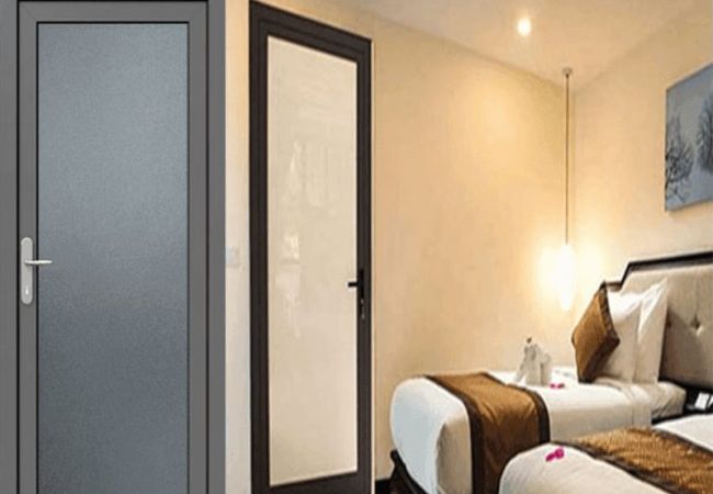 Màu sắc cửa nhôm thường dùng cho phòng ngủ